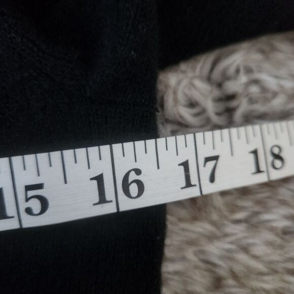 Fenn Wright Manson Gathered Wrist Black Cashmere Cardigan Sweater Size Small - Picture 7 of 9